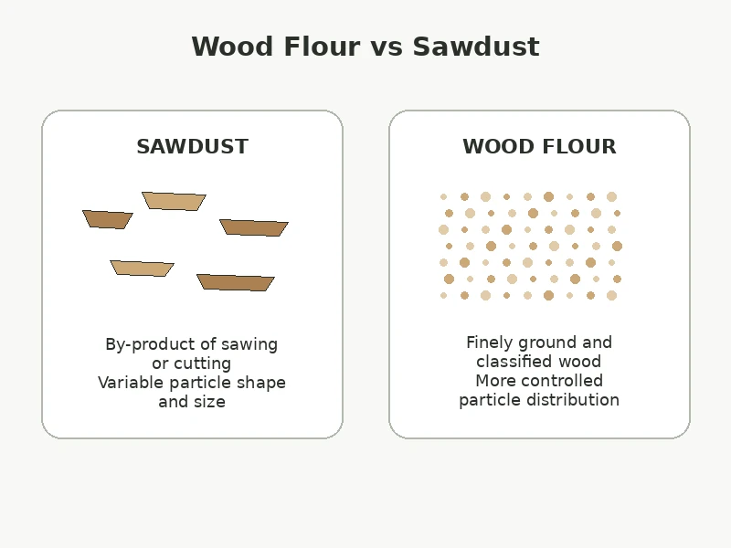 Wood Flour vs Sawdust: What Is the Difference?