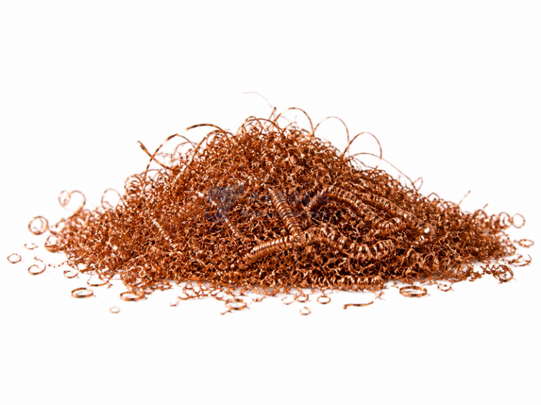 Copper shavings
